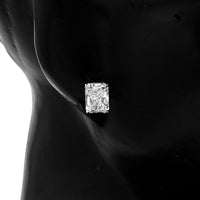 3.79 Carats Lab Grown Diamond 14K Gold Earrings
