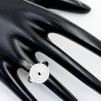 4.08 Ct Cubic Zirconia 925 Sterling Silver Ring