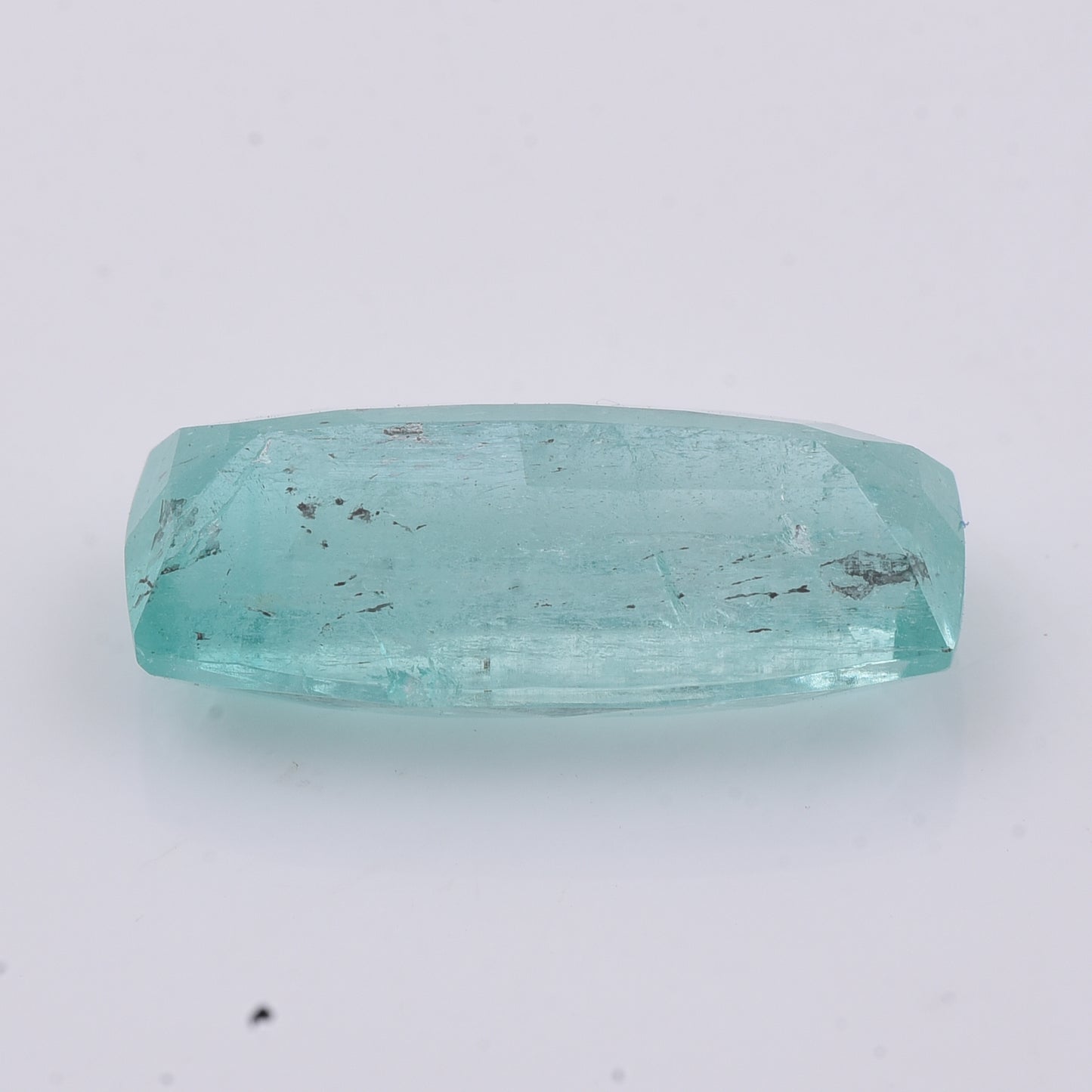 6.01 Natural Beryl Emerald Rectangular Cushion Mixed Cut Gemstone