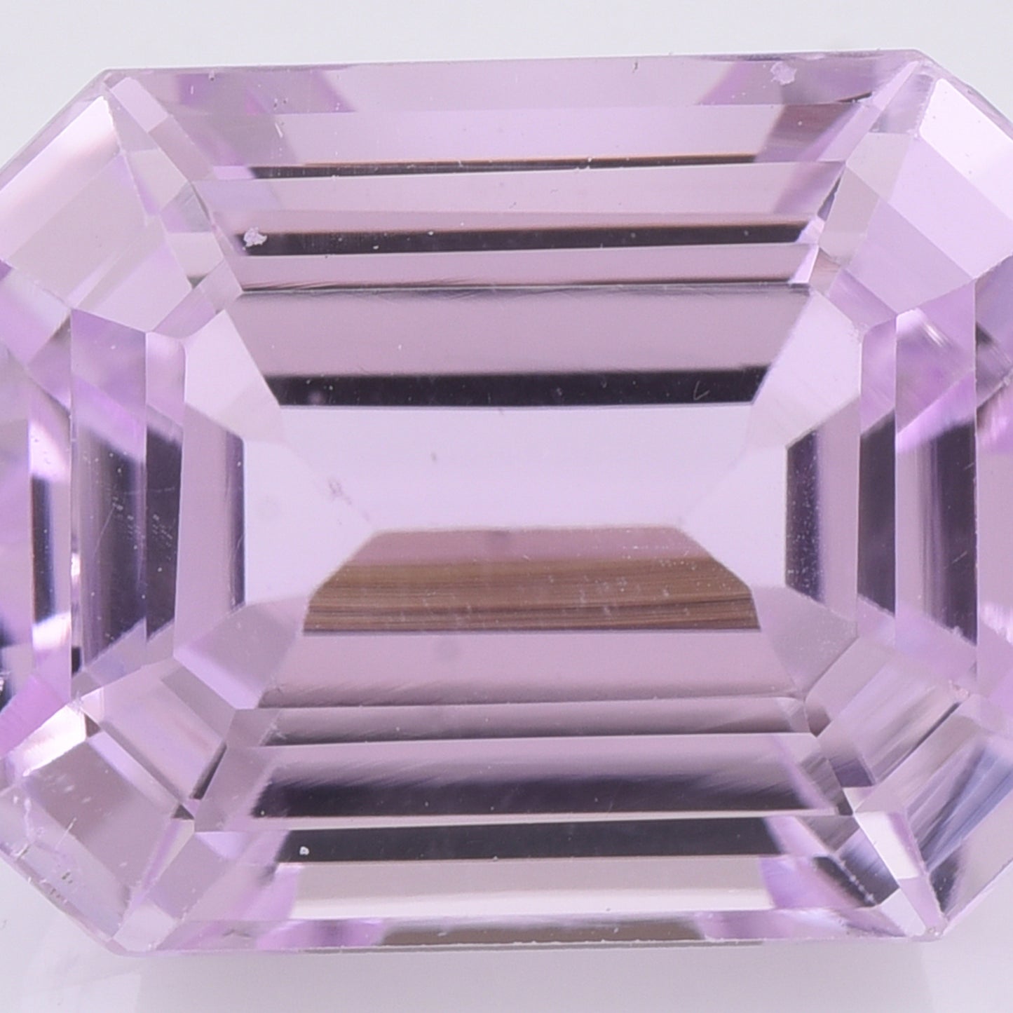16.61 Natural Spodumene Kunzite Emerald Cut Gemstone