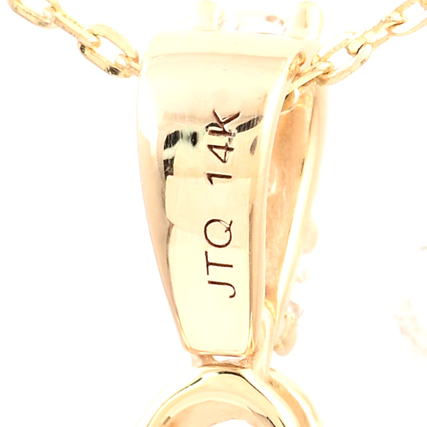 1.94 Carats Lab Grown Diamond 14K Gold Pendant