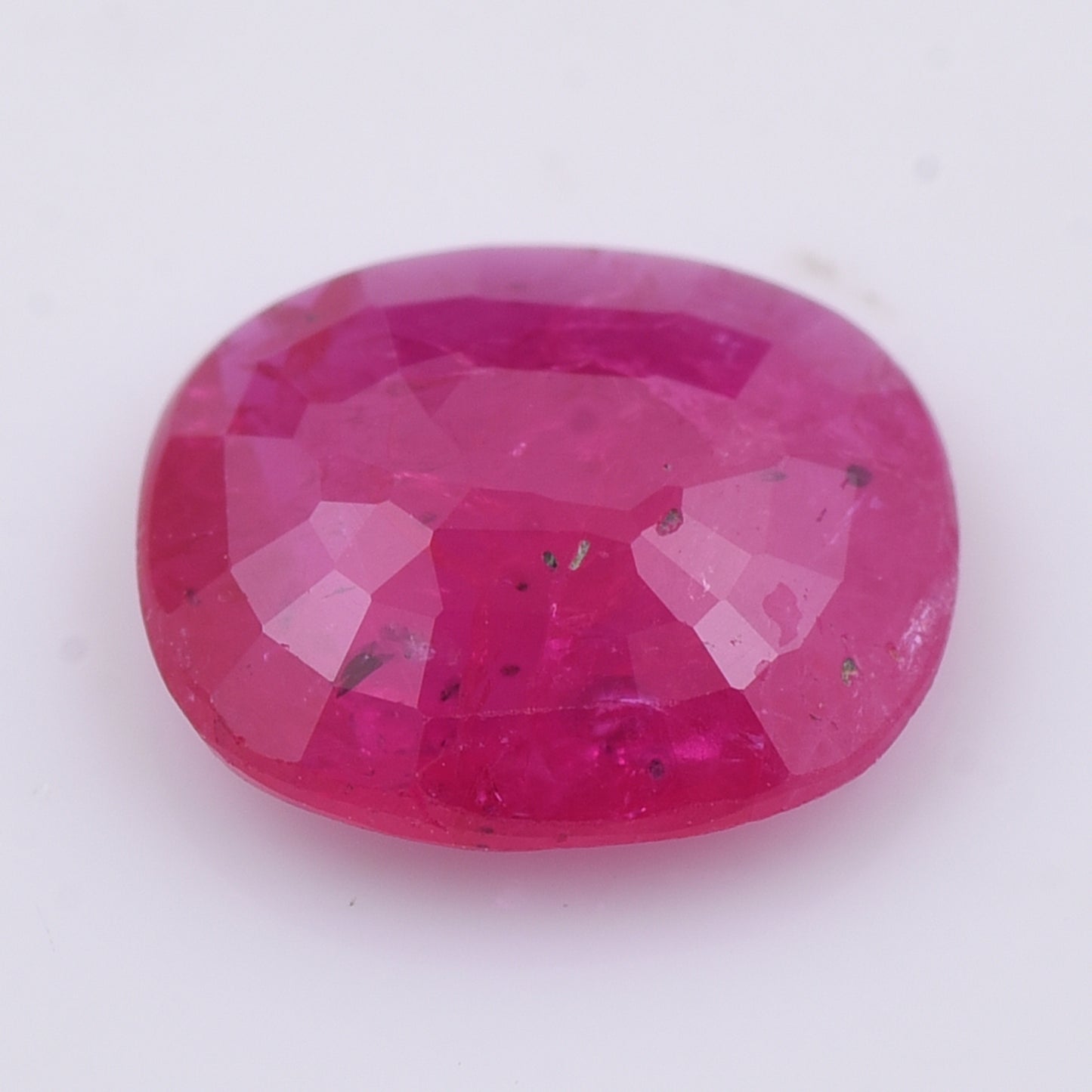 1.76 Natural Corundum Ruby Rectangular Cushion Mixed Cut Gemstone