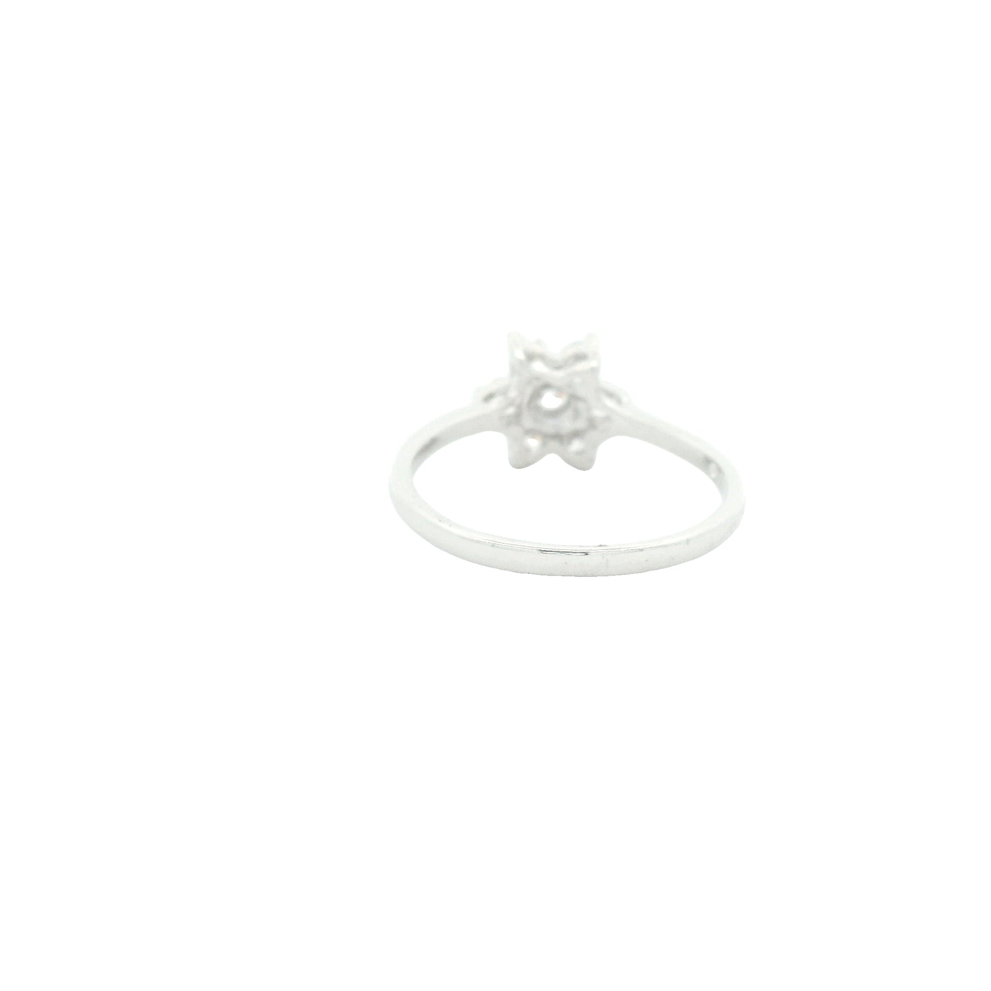 1.20 Ct Cubic Zirconia 925 Sterling Silver Ring
