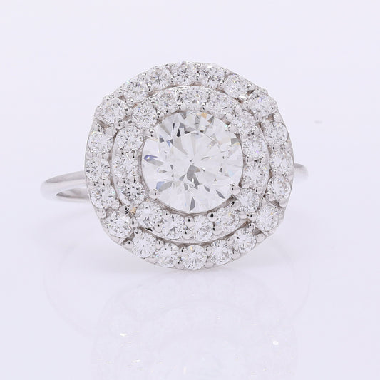 2.38 Carats Lab Grown Diamond 14K Gold Ring
