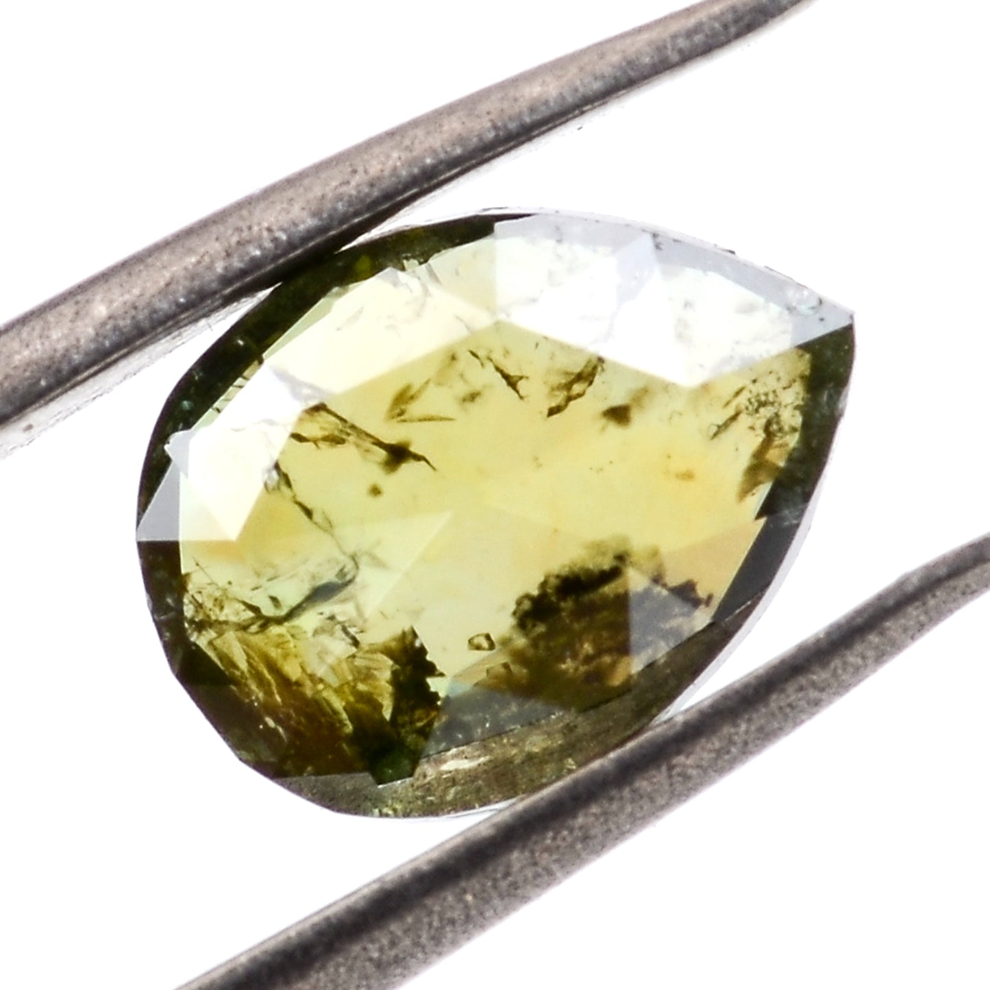0.5 Green Diamond Pear Loose Diamond