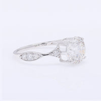 2.56 Carats Lab Grown Diamond 14K Gold Ring