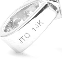 2.56 Carats Lab Grown Diamond 14K Gold Pendant