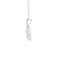 1.41 Carats Lab Grown Diamond 14K Gold Pendant