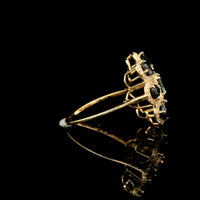 2.01 Ct Square Tourmaline 14K Gold Ring