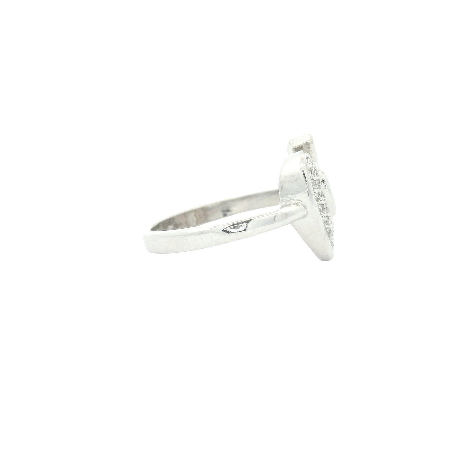1.21 Ct Cubic Zirconia 925 Sterling Silver Ring