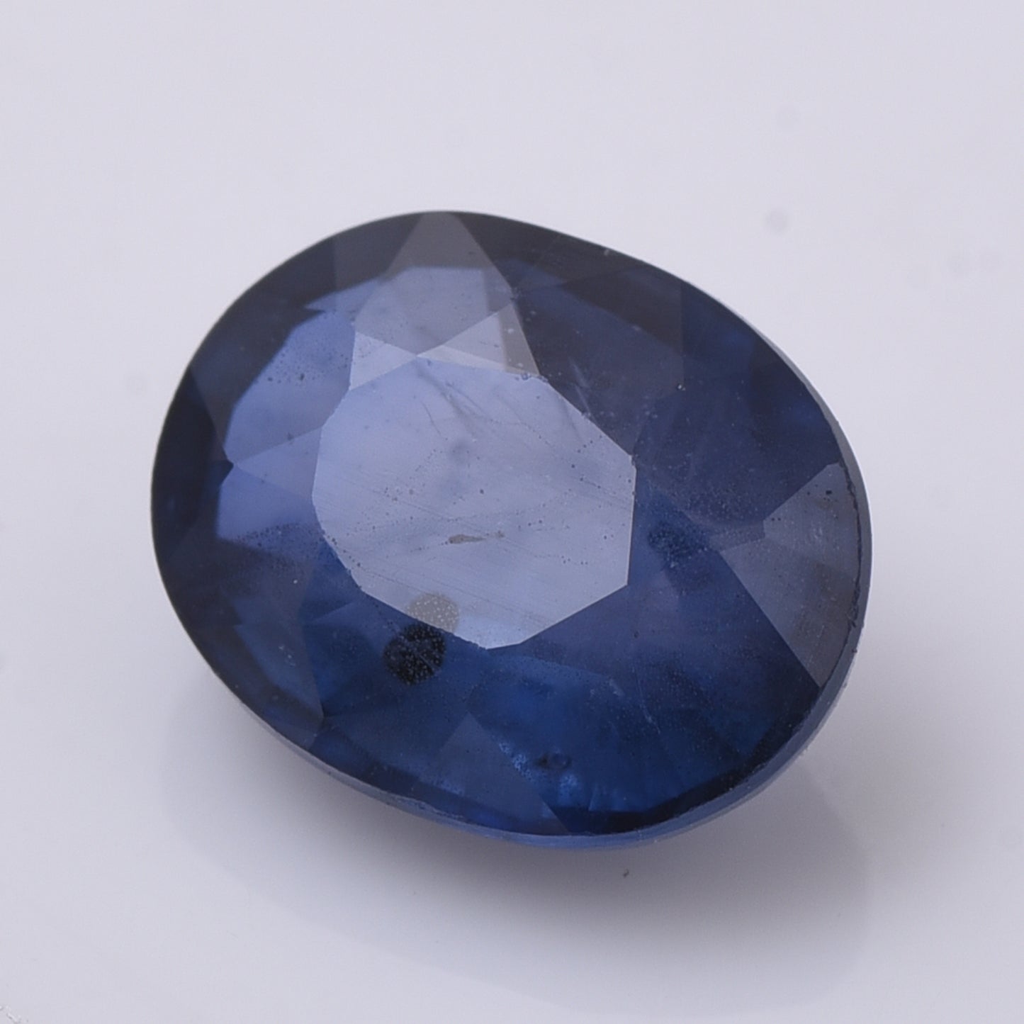 2.74 Natural Corundum Sapphire Oval Mixed Cut Gemstone