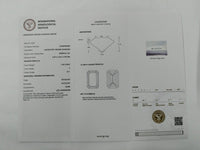 3.88 Carats Lab Grown Diamond 14K Gold Earrings