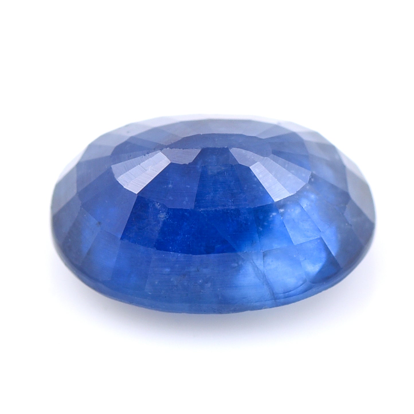 4.26 Natural Corundum Sapphire Oval Mixed Cut Gemstone