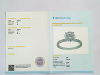 2.44 Carats Lab Grown Diamond 14K Gold Ring