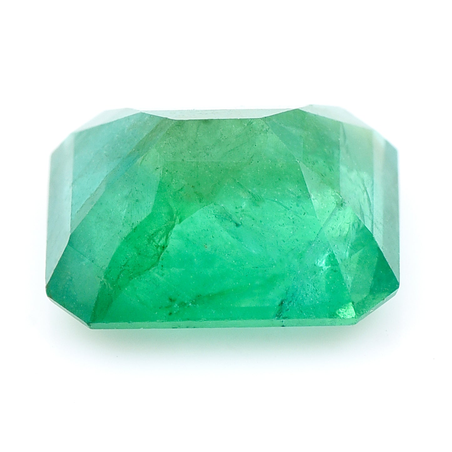 3.17 Natural Beryl Emerald Emerald Cut Gemstone