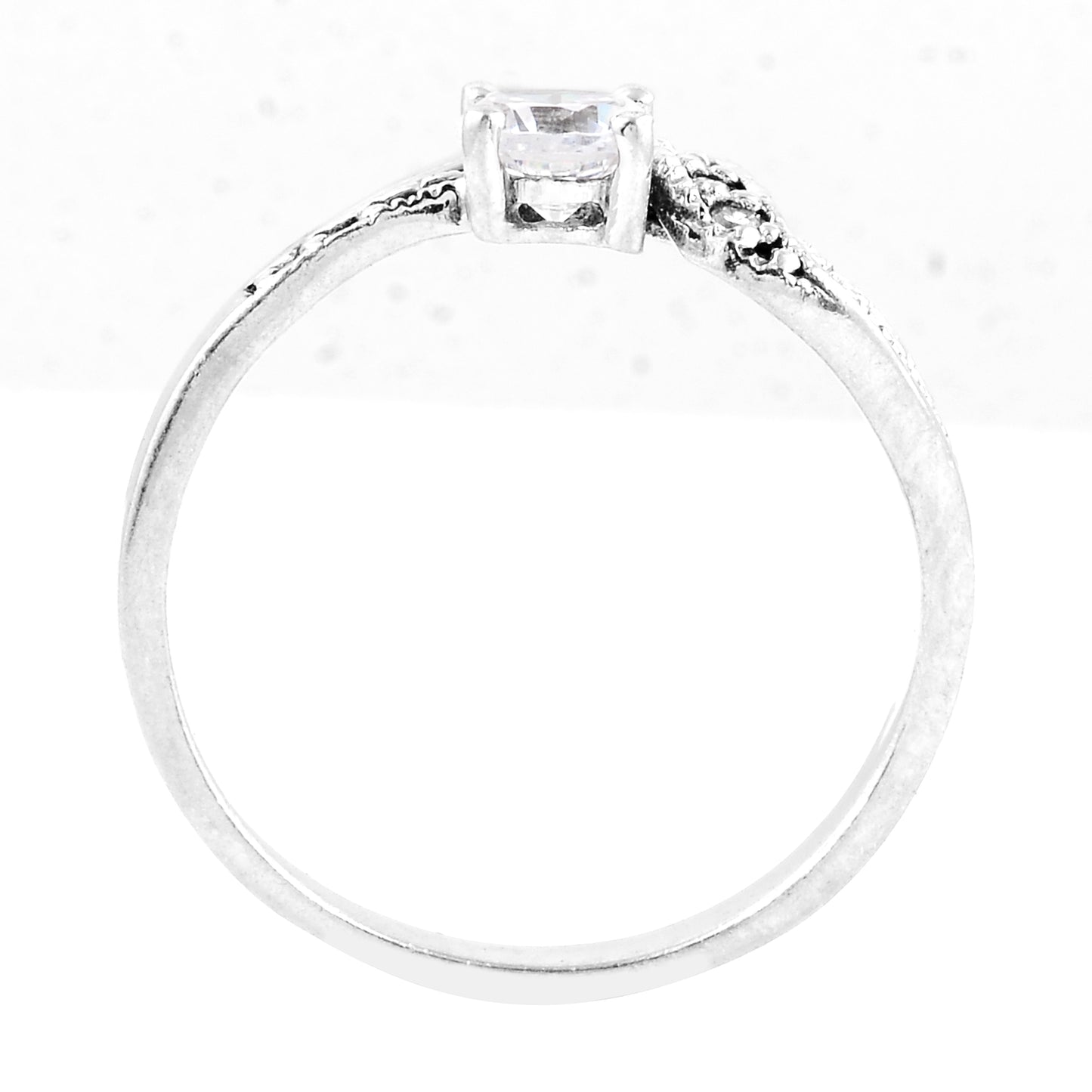 1.41 Ct Cubic Zirconia 925 Sterling Silver Ring