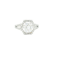 4.92 Ct Cubic Zirconia 925 Sterling Silver Ring
