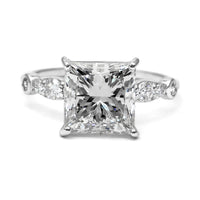 4.28 Carats Lab Grown Diamond 14K Gold Ring