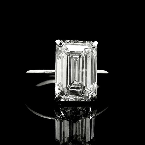 5.18 Carats Lab Grown Diamond 14K Gold Ring