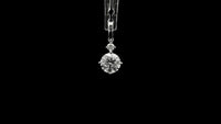1.14 Ct Round Lab Grown Diamond 14K Gold Pendant