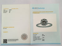 2.03 Carats Lab Grown Diamond 14K Gold Ring