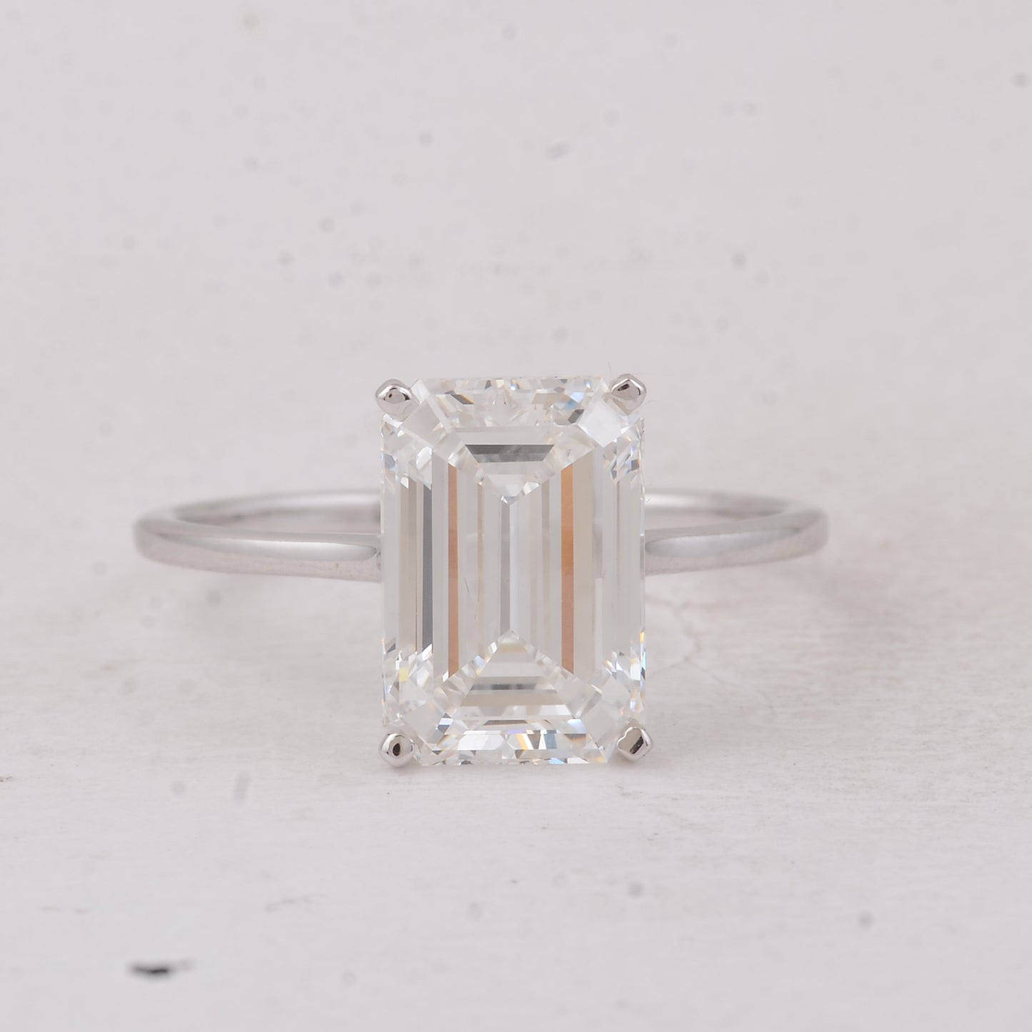 2.55 Carats Lab Grown Diamond 14K Gold Ring