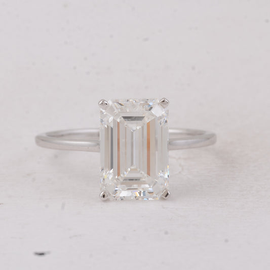 2.55 Carats Lab Grown Diamond 14K Gold Ring
