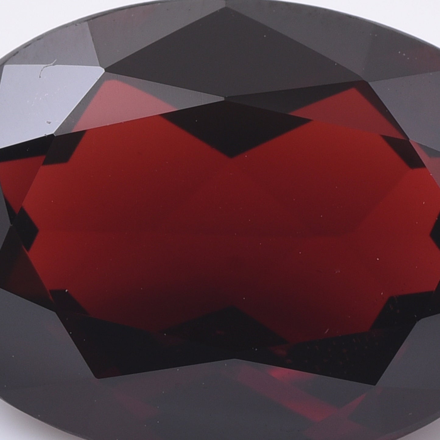 13.68 Natural Pyrope-Almandite Garnet Oval Mixed Cut Gemstone