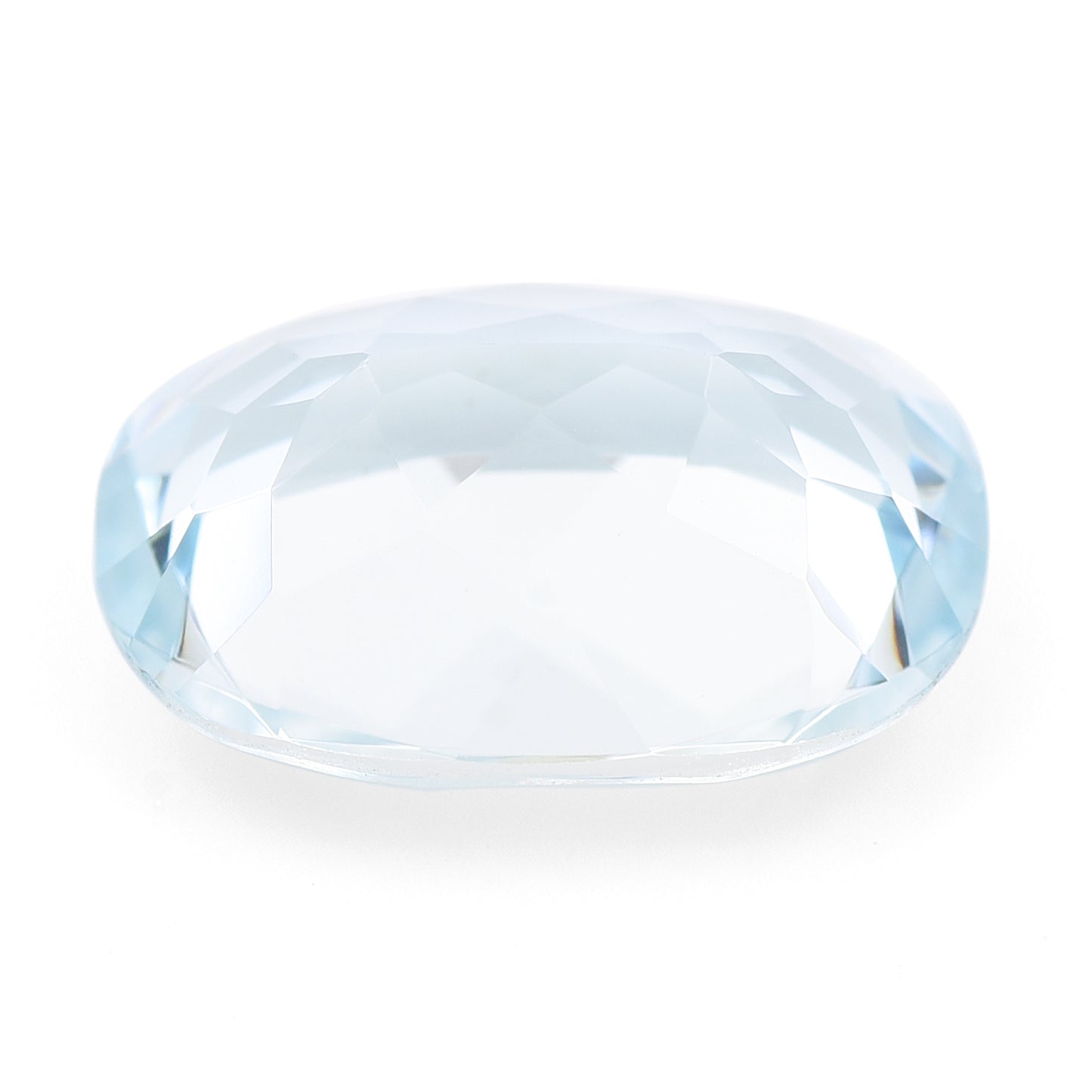 5.64 Natural Beryl Aquamarine Rectangular Cushion Mixed Cut Gemstone