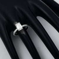 2.36 Carats Lab Grown Diamond 14K Gold Ring