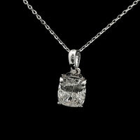 2.03 Carats Lab Grown Diamond 14K Gold Pendant