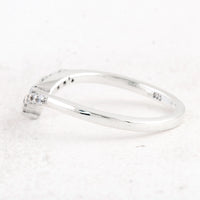 0.30 Ct Round Cubic Zirconia 925 Sterling Silver Ring