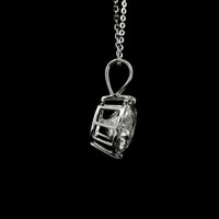 3.06 Carats Lab Grown Diamond 14K Gold Pendant
