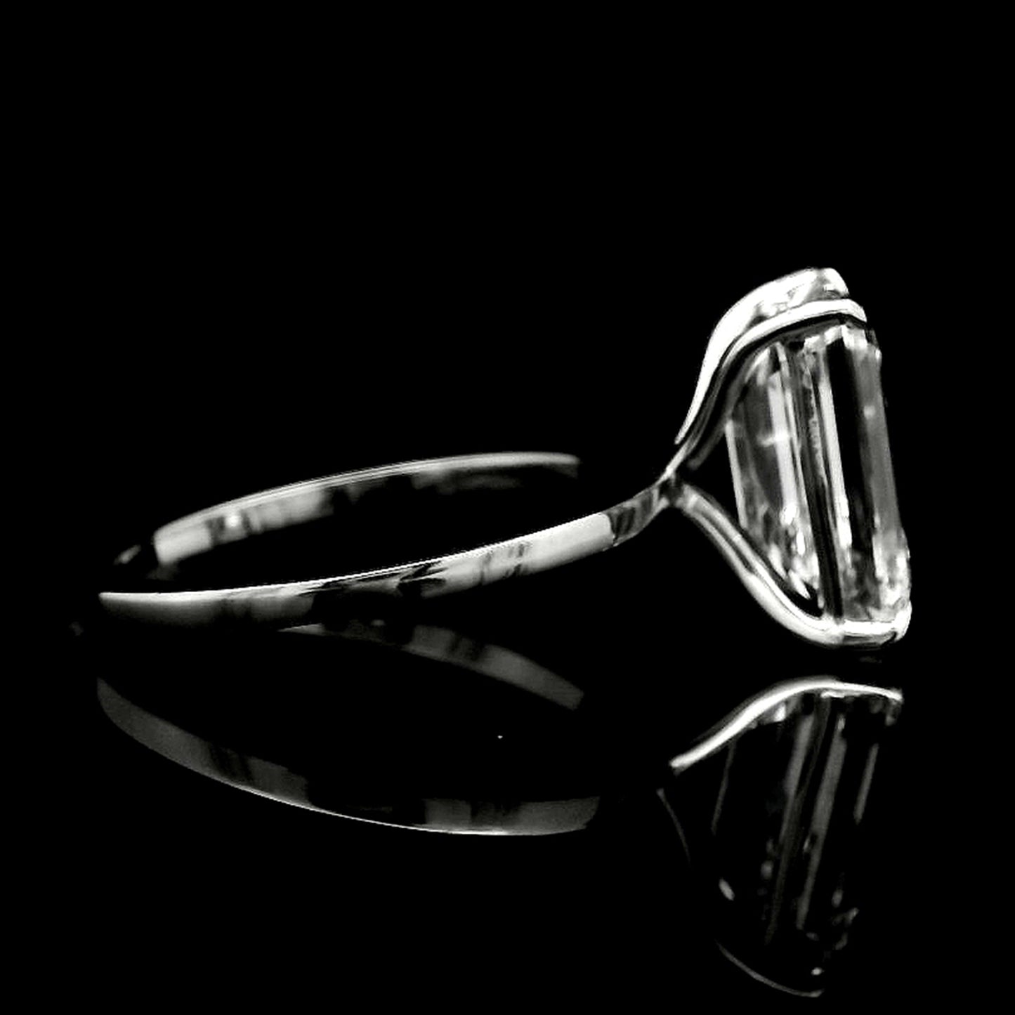 4.51 Carats Lab Grown Diamond 950 Platinum Ring