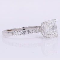3.22 Carats Lab Grown Diamond 14K Gold Ring