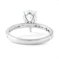 2.00 Carats Lab Grown Diamond 950 Platinum Ring