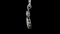 3.09 Carats Lab Grown Diamond 14K Gold Pendant