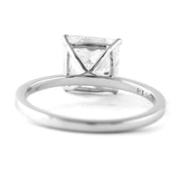 3.06 Carats Lab Grown Diamond 950 Platinum Ring