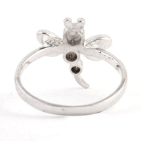 0.00 Ct Plain 925 Sterling Silver Ring