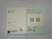 4.06 Carats Lab Grown Diamond 14K Gold Earrings