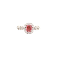 1.79 Carats Pink Lab Grown Diamond 14K Gold Ring