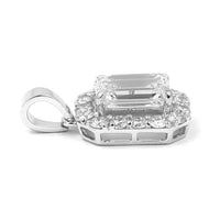 2.56 Carats Lab Grown Diamond 14K Gold Pendant