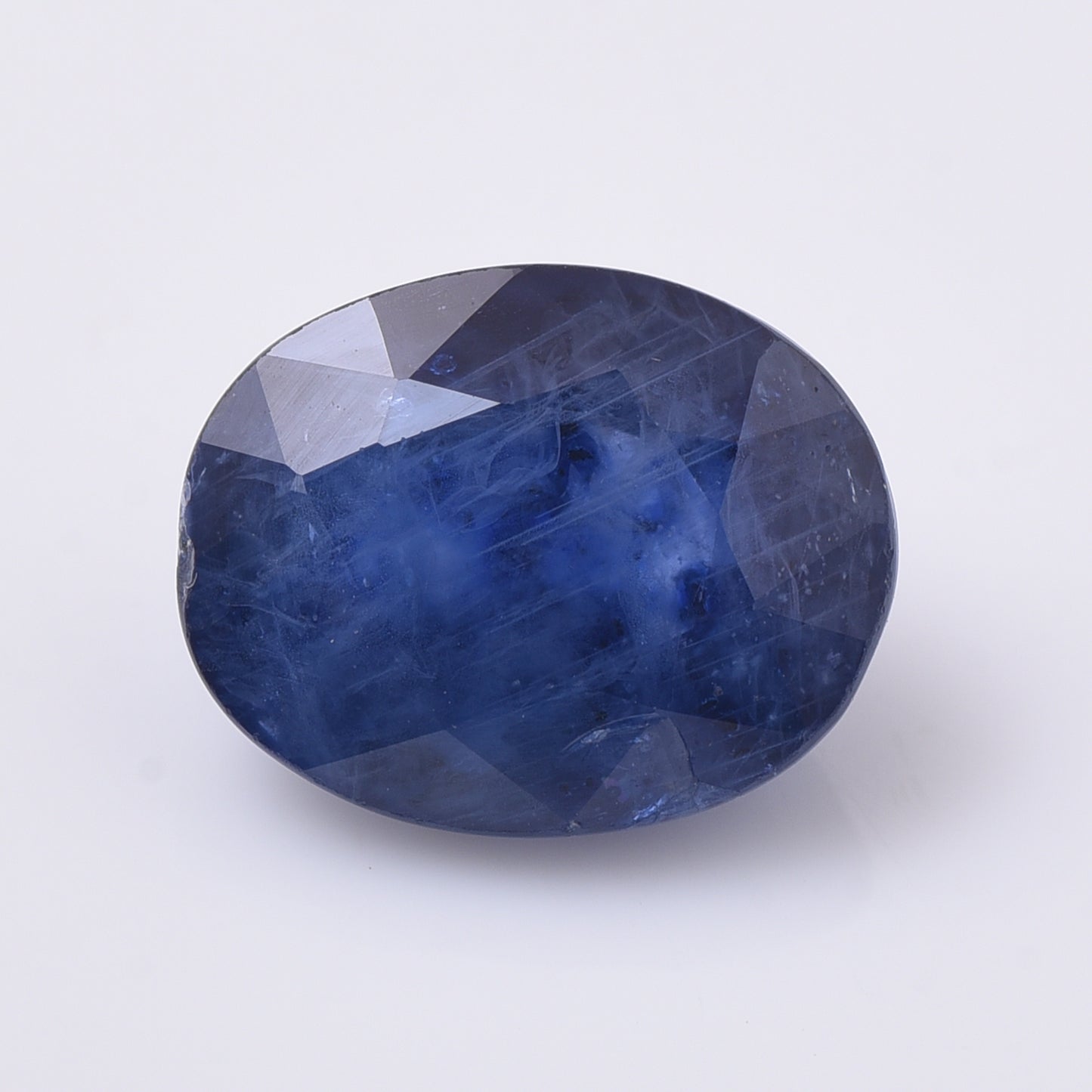 4.77 Natural Corundum Sapphire Oval Mixed Cut Gemstone