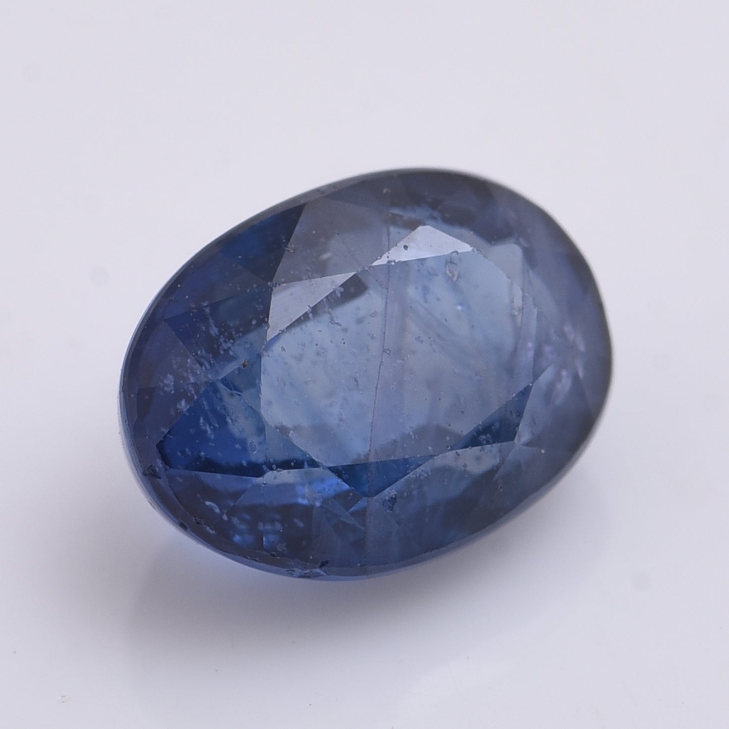 2.22 Natural Corundum Sapphire Oval Mixed Cut Gemstone