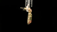 2.15 Ct Oval Tourmaline 14K Gold Earrings