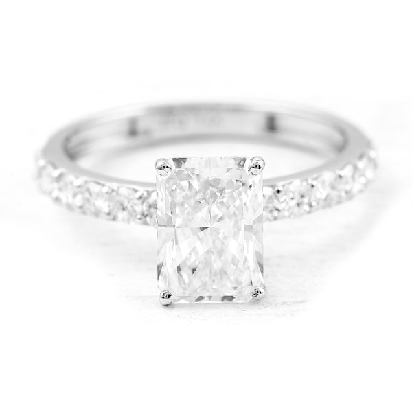2.52 Carats Lab Grown Diamond 14K Gold Ring