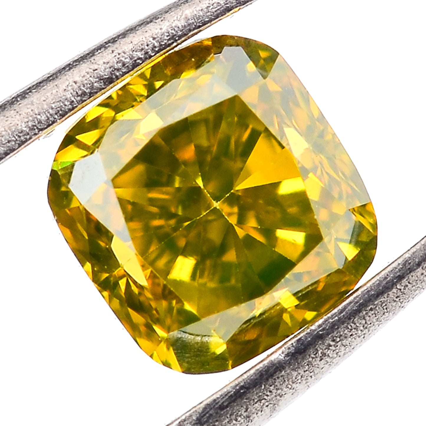 1.22 Yellow Diamond Octagon Loose Diamond