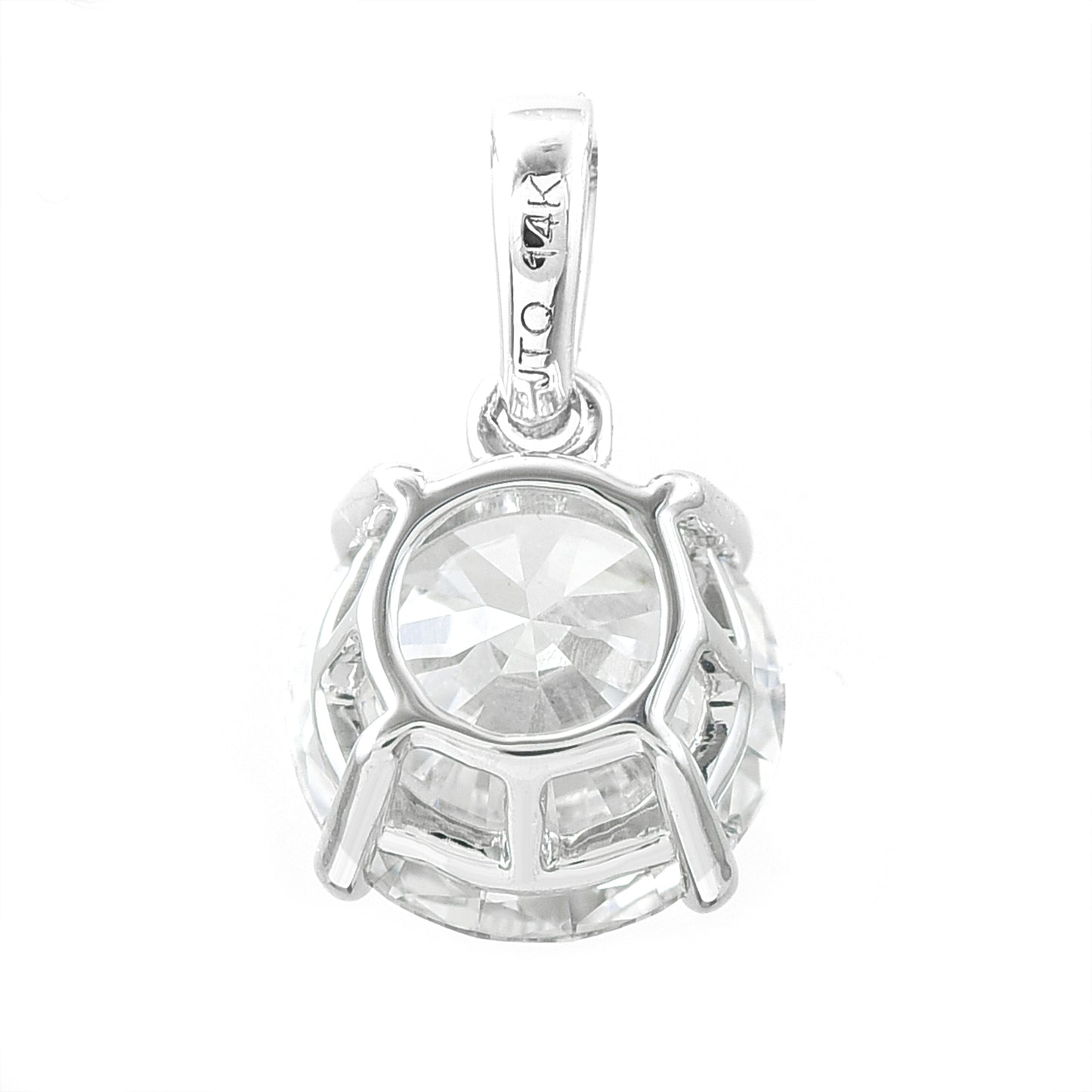 2.08 Carats Lab Grown Diamond 14K Gold Pendant