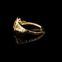 1.34 Ct Oval Tourmaline 14K Gold Ring