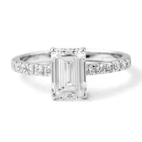 2.19 Carats Lab Grown Diamond 14K Gold Ring